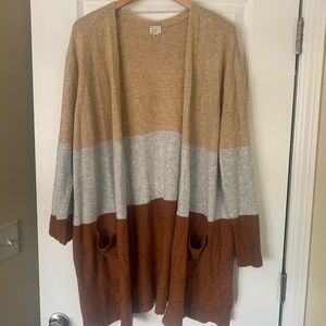 Colorblock Cardigan